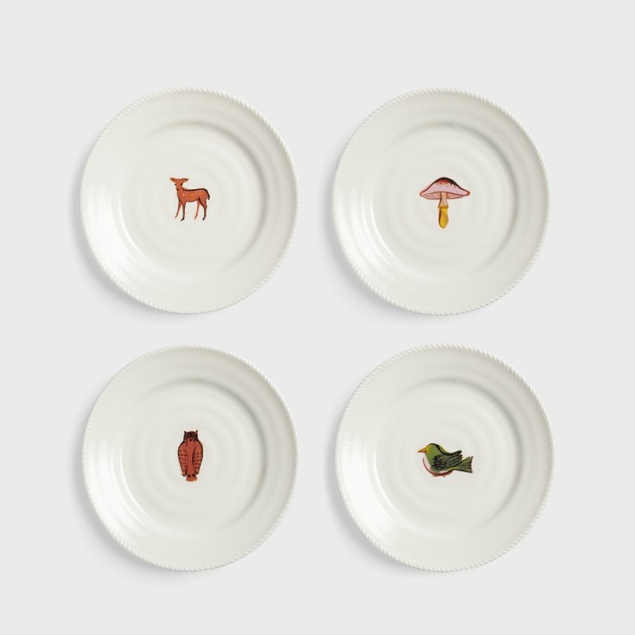 Plates | &K Plate Autumn Small Set Of 4