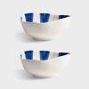 Bowls | &K Bowl Ray Blue Set Of 2