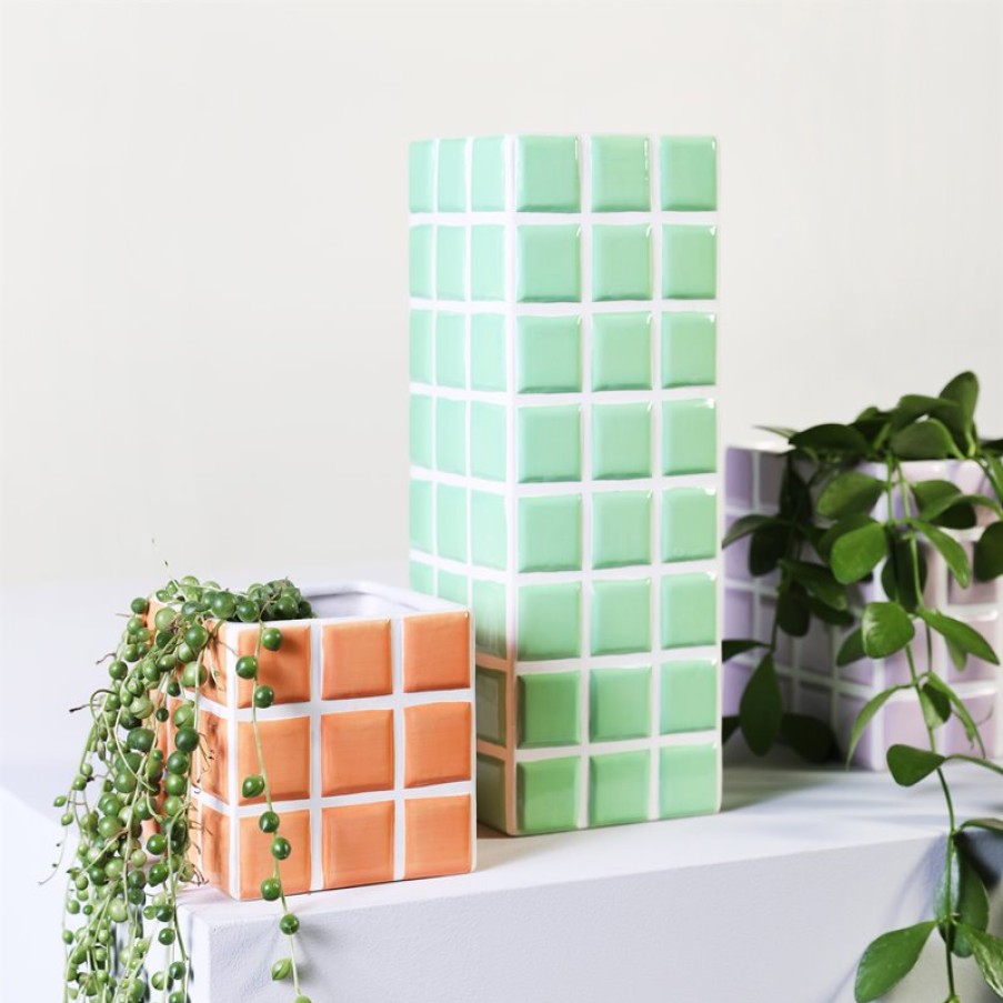 Vases | &K Vase Tile Mint