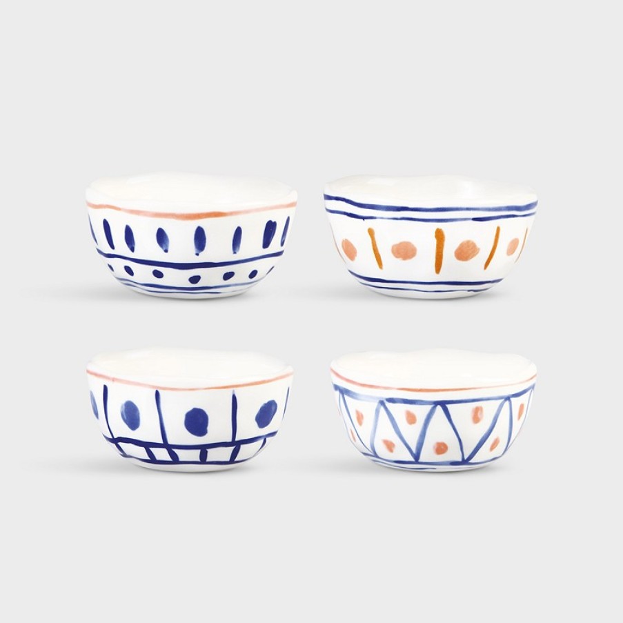 Bowls | &K Bowl Lemon Moroccan Set Of 4