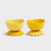 Bowls | &K Coupe Clam Yellow Set Of 2