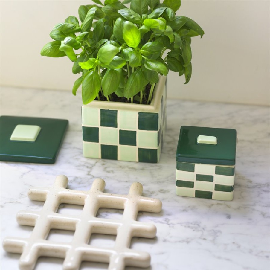 Coasters | &K Trivet Grid Speckle