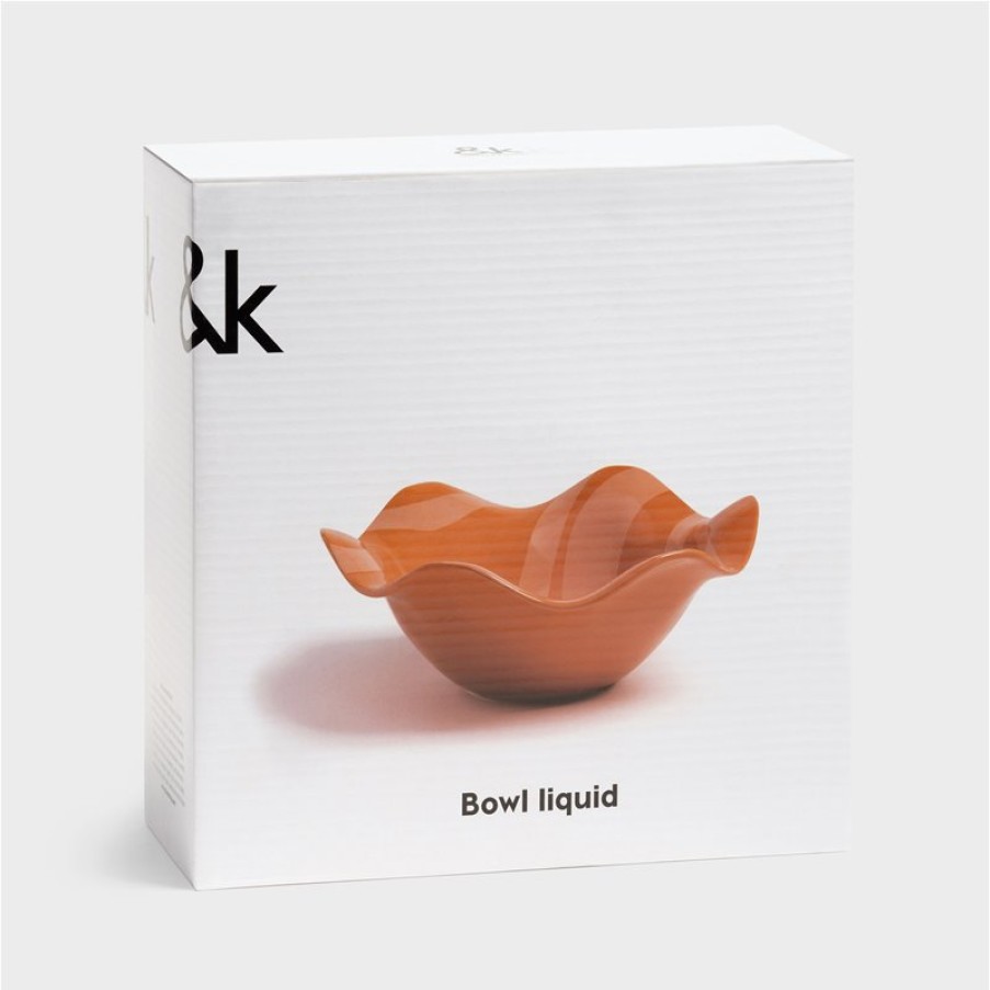 Bowls | &K Bowl Liquid Orange