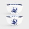 Bowls | &K Bowl Delftware Set Of 2