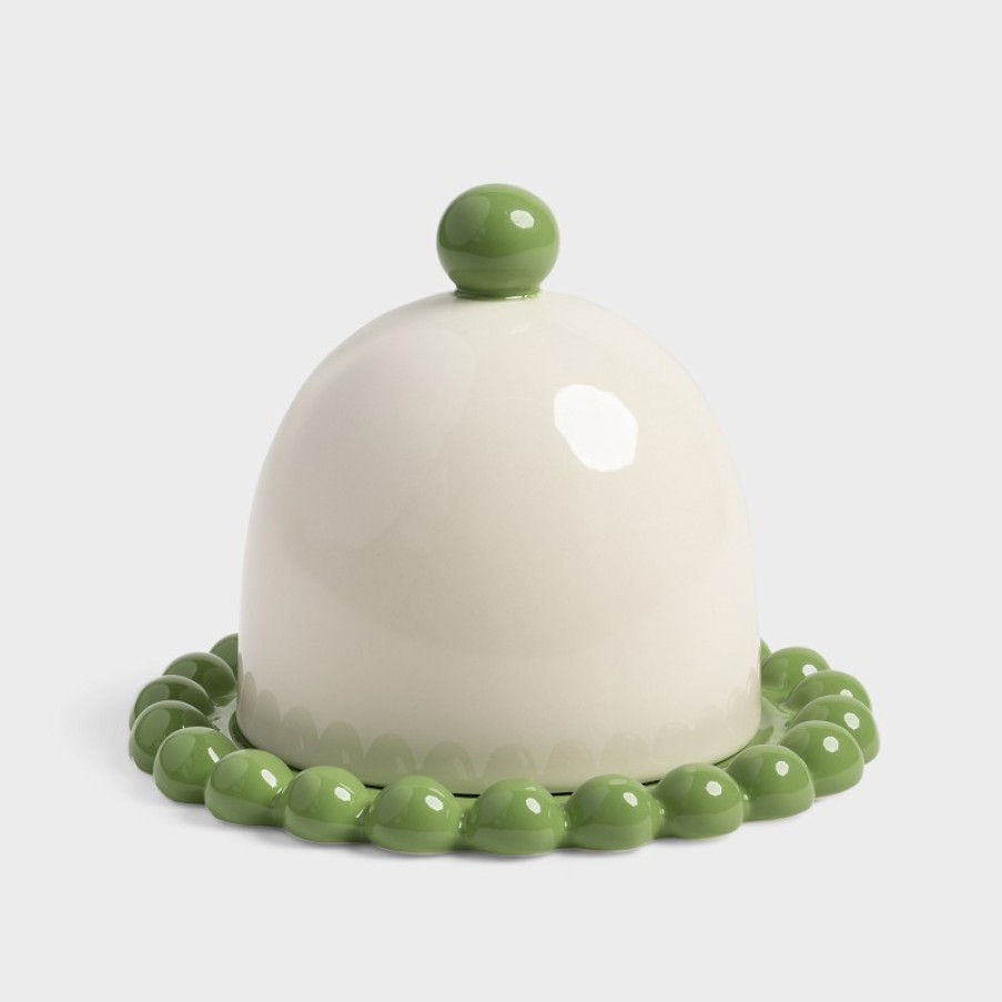 Various | &K Butter Dish Perle Green