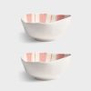 Bowls | &K Bowl Ray Pink Set Of 2