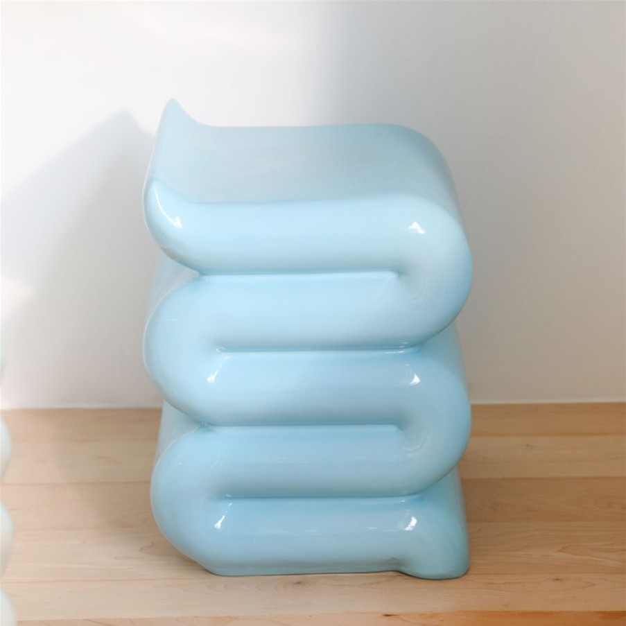 Small Furniture | &K Pillar Whip Blue