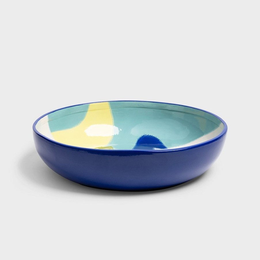 Bowls | &K Salad Bowl Wasco Blue