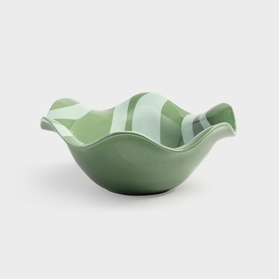 Bowls | &K Bowl Liquid Green