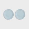 Plates | &K Plate Perle Blue Set Of 2