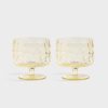 Glasses | &K Coupe Trunk Yellow Set Of 2