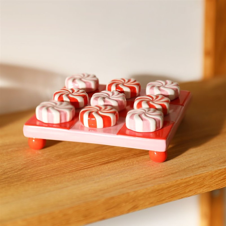 Decoration | &K Tic-Tac-Toe Candy Red