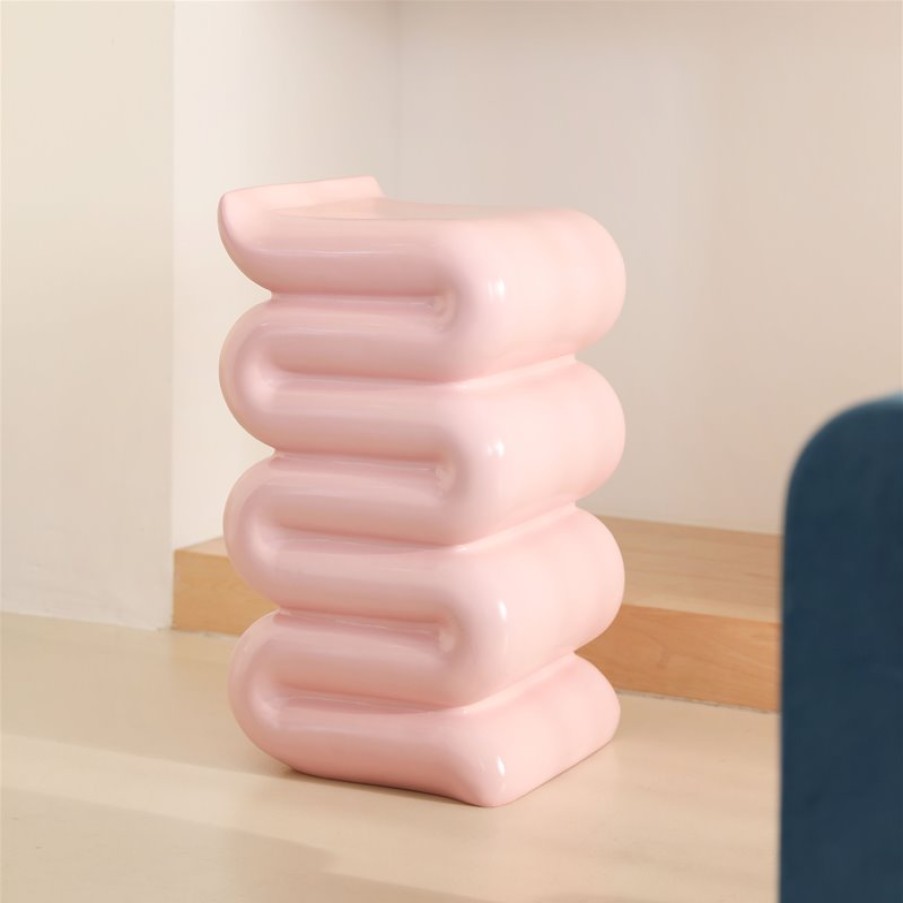 Small Furniture | &K Pillar Whip Pink