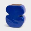 Vases | &K Planter Clay Blue