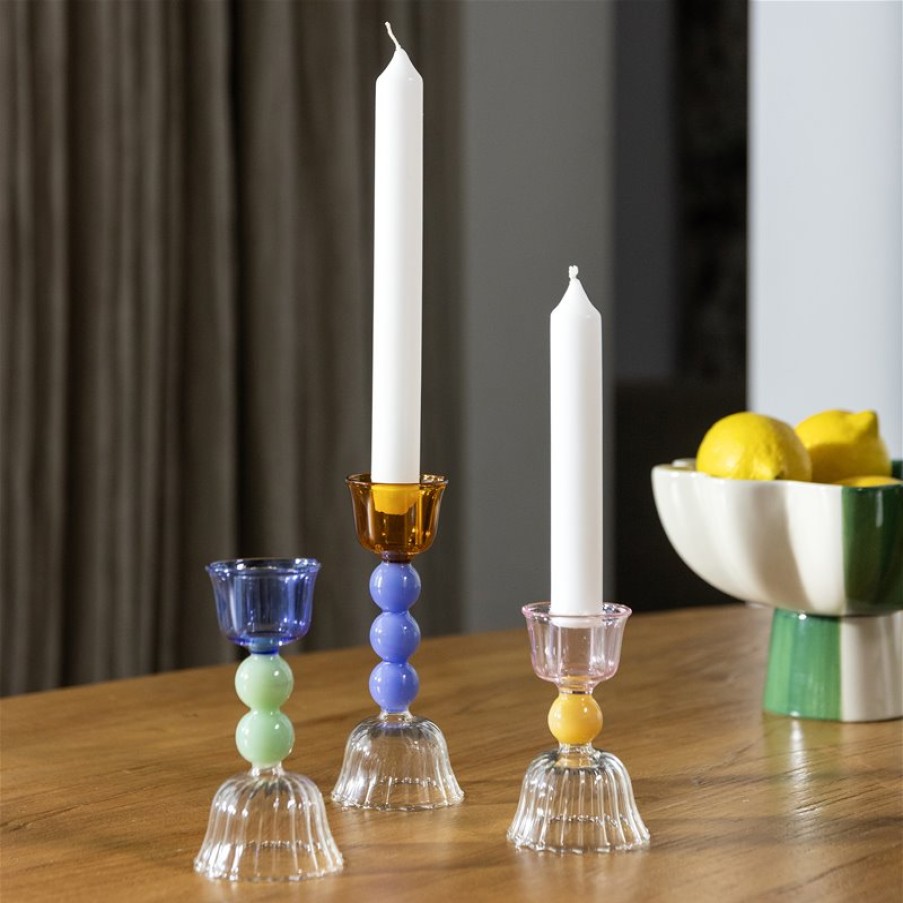 Candle Holders | &K Candle Holder Perle Medium