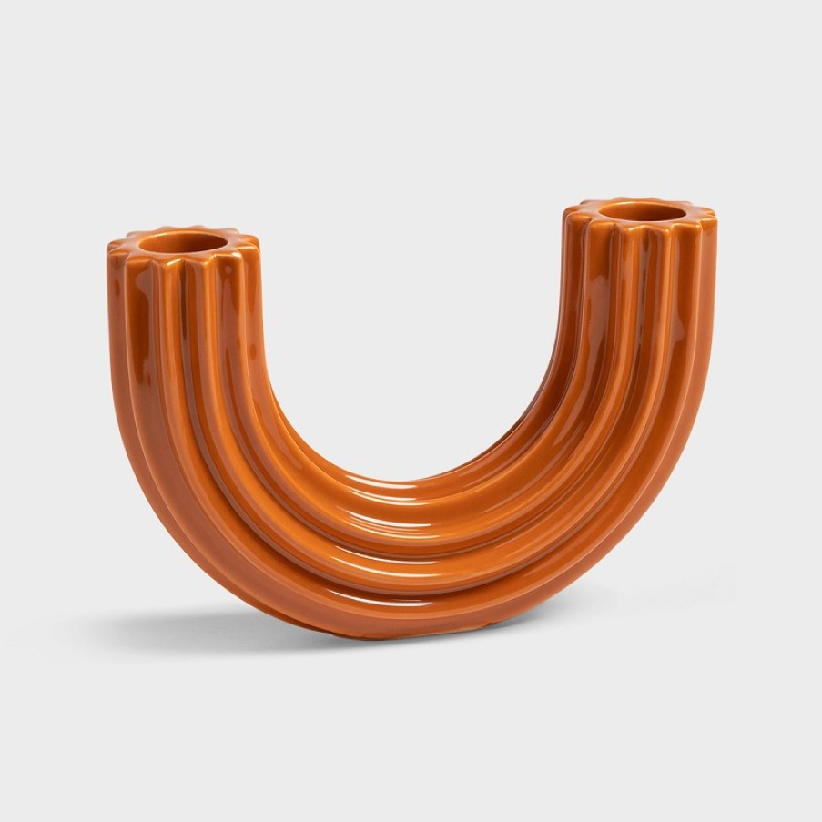 Candle Holders | &K Candle Holder Churros Terra